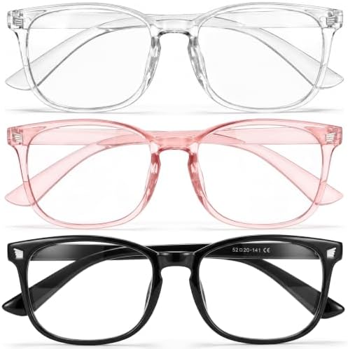 Blue Light Blocking Glasses - 3 Pack