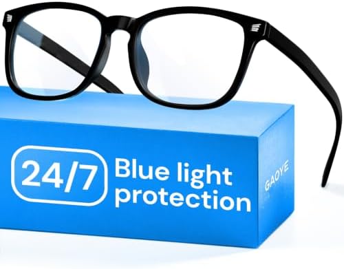 Blue Light Glasses for Computer & Gaming - Black