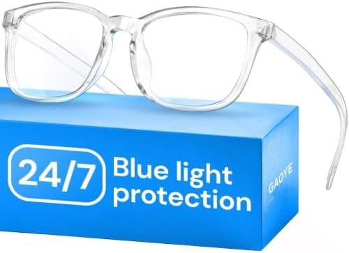 Blue Light Glasses for Computer & Gaming - Clear